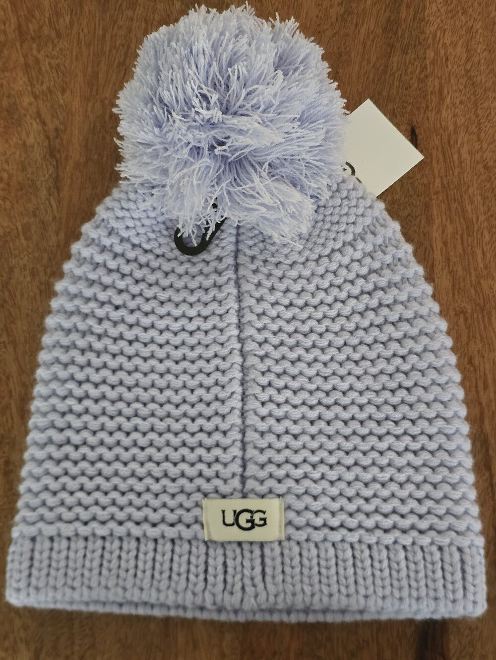 Ugg Chunky Knit Beanie with Pompom